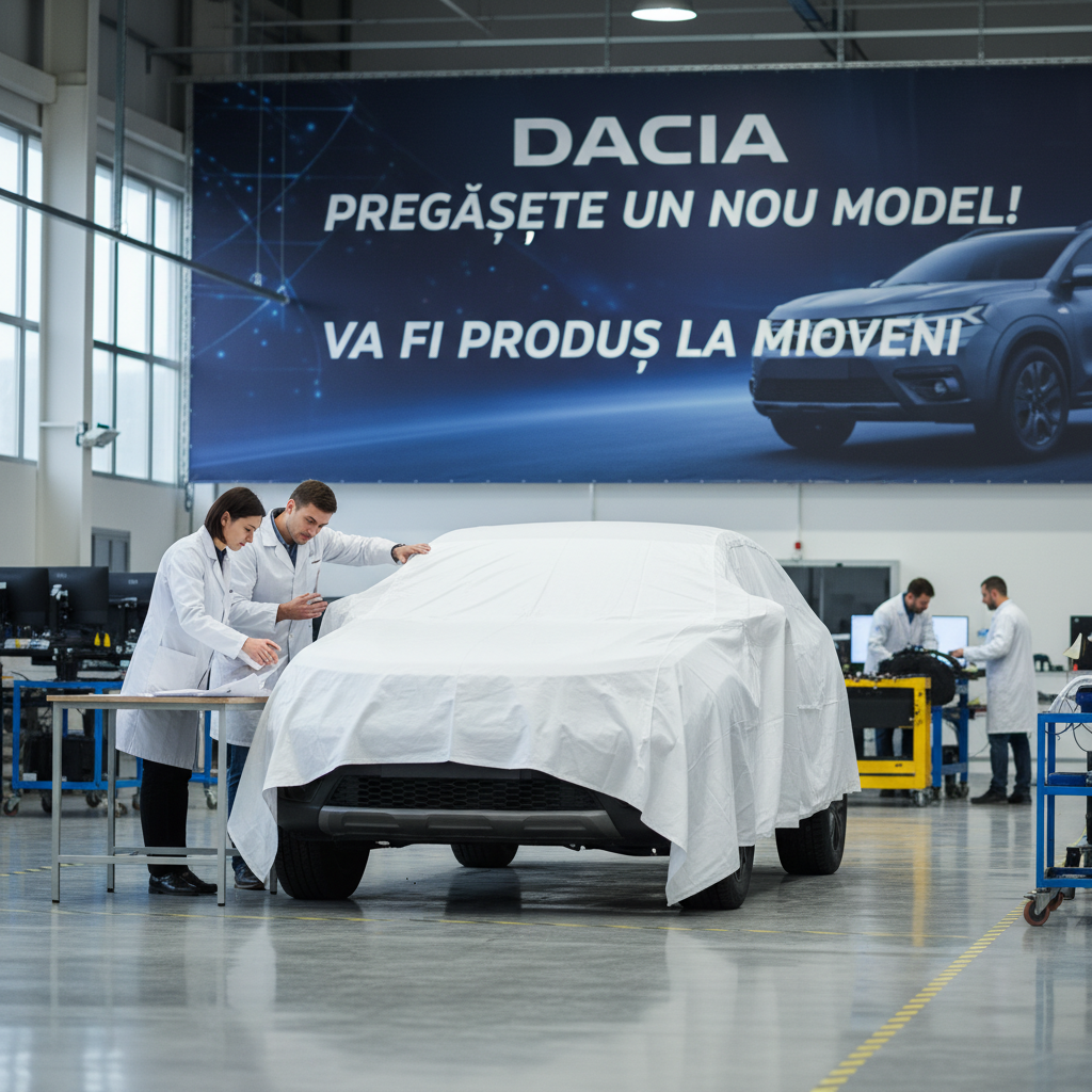 Dacia lansează un nou model fabricat la uzina din Mioveni