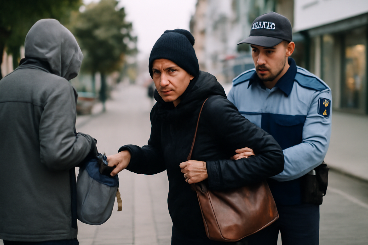 Incidentul a avut loc în prima oră a dimineții