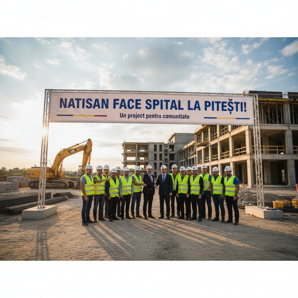Natisan construiește un nou spital în Pitești