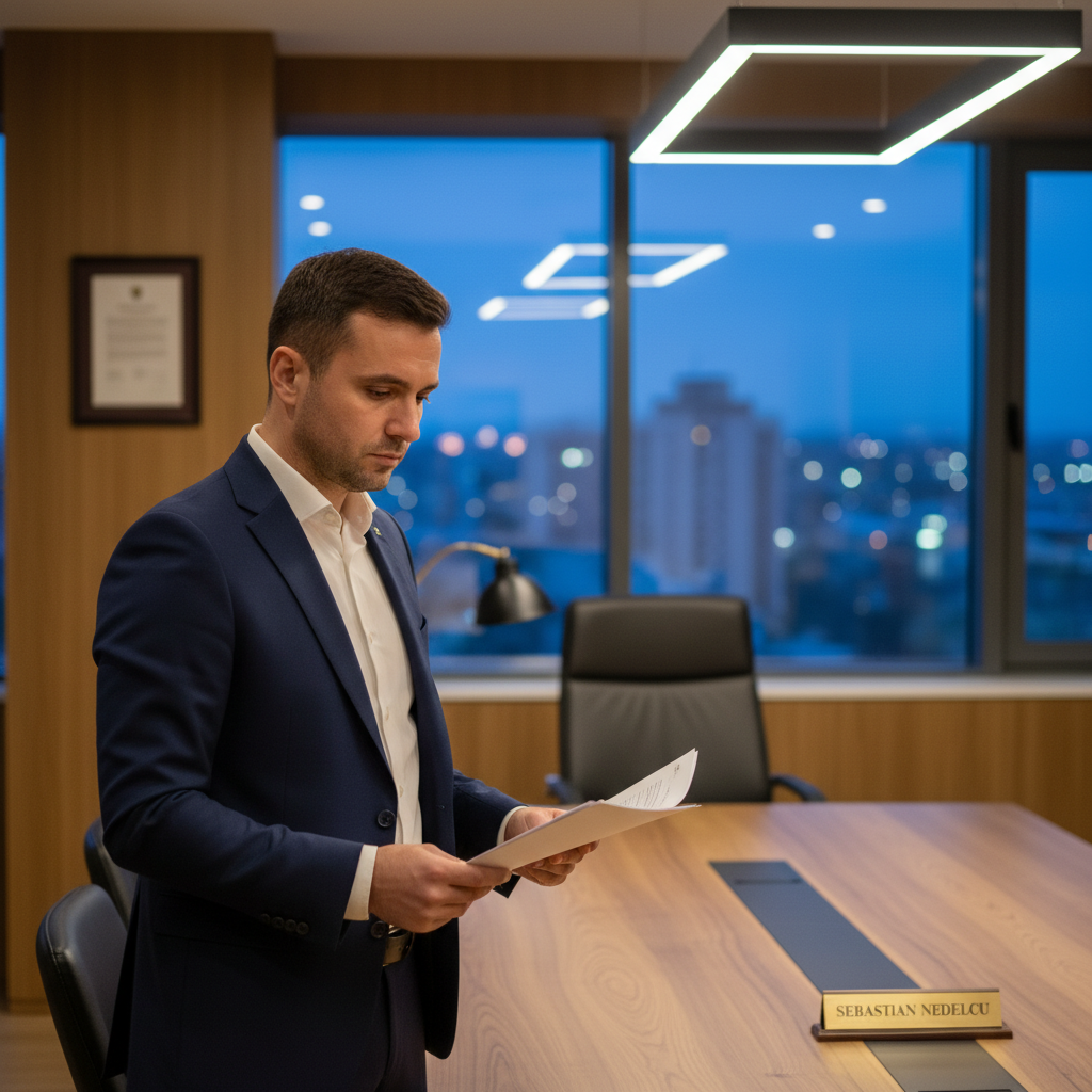 Sebastian Nedelcu, viitorul subprefect, a demisionat din Consiliul Local Pitești – Declarație exclusivă