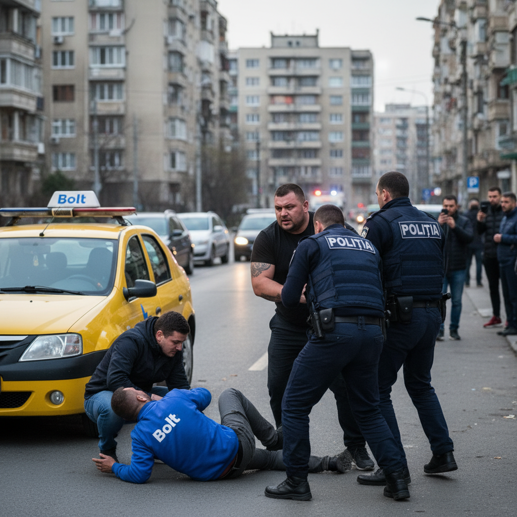 Șofer Bolt agresat în Pitești – Identitatea agresorului dezvăluită